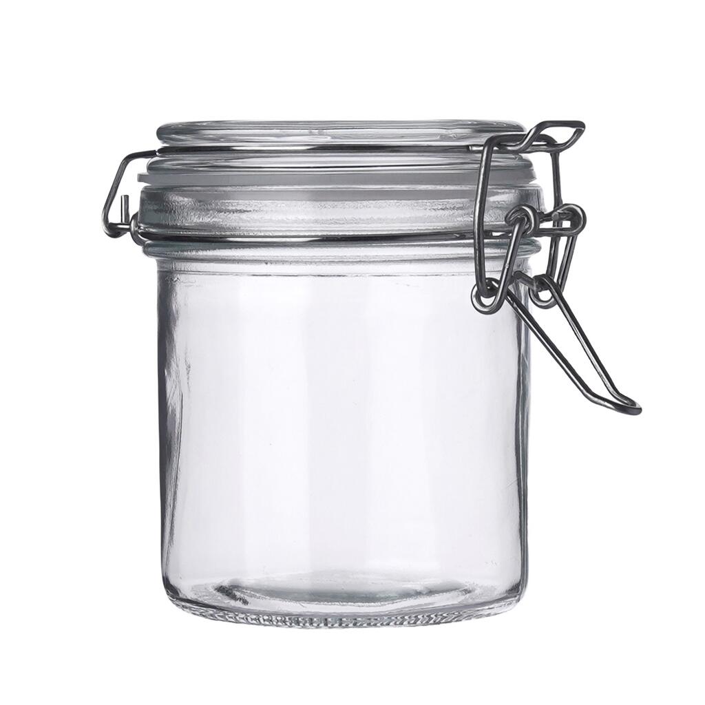 Банка для подачи и хранения 225 мл стекло с крышкой и бугельным замком d 7,7 см h10,1 см P.L.