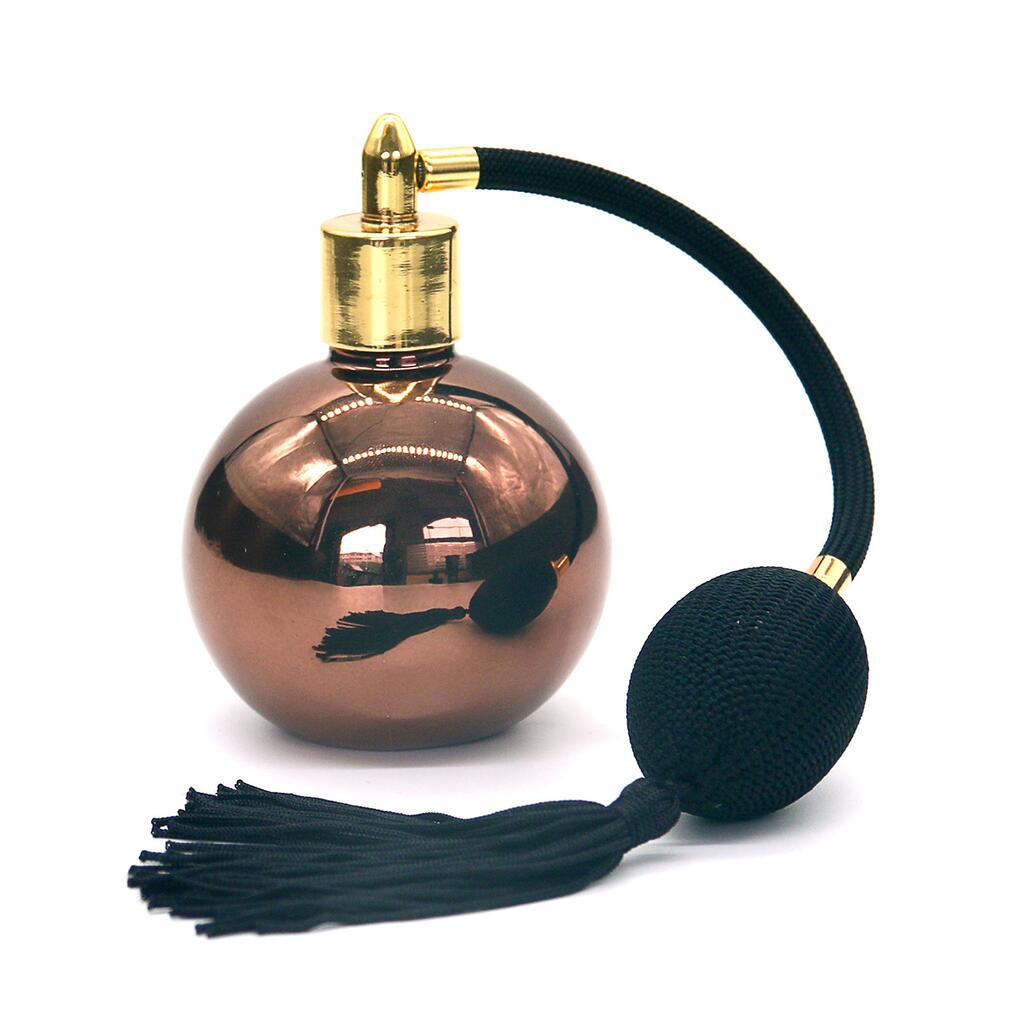 Атомайзер арома емкость 100 мл с распылителем коричневая стекло d 7 см h10,3 см B`Guys P.L.-Barbossa